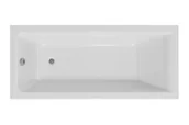 Grzejniki łazienkowe - Savia Wanna Prostokątna 170x75, Biała - miniaturka - grafika 1