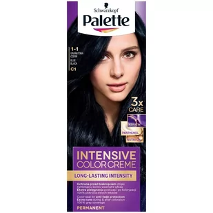 Schwarzkopf Palette Intensive Color Creme C1 Granatowa czerń - Farby do włosów i szampony koloryzujące - miniaturka - grafika 1