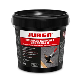 Masa asfaltowa BITUMASS szpachla dekarska R 1 kg JURGA - Pokrycia dachowe - miniaturka - grafika 1