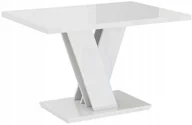 Ławy i stoliki kawowe - Stolik Kawowy Nowoczesna Ława Biała Wysoki Połysk - miniaturka - grafika 1