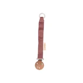 Smoczki uspokajające - FILIBABBA FILIBABBA - Pacifier holder, Dusty rose - miniaturka - grafika 1