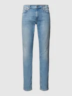 Spodnie męskie - Jeansy o kroju slim fit z wpuszczanymi kieszeniami model ‘LOOM’ - miniaturka - grafika 1