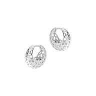 Biżuteria dla dzieci - Srebrne kolczyki 925 Ażurowe Półksiężyce - miniaturka - grafika 1