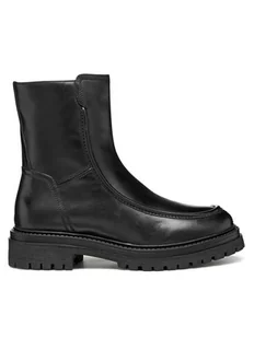 Geox Kozaki D Iridea D56HRG 00043 C9999 Czarny - Kozaki damskie - miniaturka - grafika 1