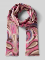 Apaszki i szaliki damskie - Szal z detalem z logo - miniaturka - grafika 1