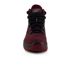 Damskie buty turystyczne 4F ALPHATREK OBDH253 bordowe Rozmiar: 37 - Buty trekkingowe damskie - miniaturka - grafika 9