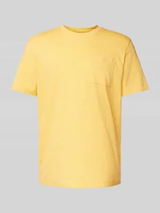 T-shirt o kroju regular fit z mieszanki bawełny - Koszulki męskie - miniaturka - grafika 1