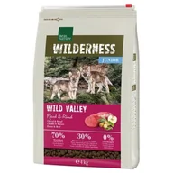 Sucha karma dla psów - REAL NATURE Wilderness Junior Wild Valley Konina i wołowina 4 kg - miniaturka - grafika 1