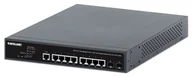 Pozostałe akcesoria sieciowe - Intellinet 562003 łącza sieciowe Zarządzany L2+/L3 Gigabit Ethernet (10/100/1000) Obsługa PoE 1U Czarny - miniaturka - grafika 1