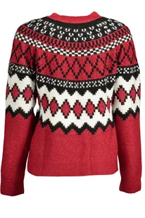 DESIGUAL SWETER DAMSKI CZERWONY - Swetry damskie - miniaturka - grafika 2