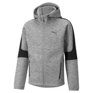 Odzież sportowa dziecięca - Dres dla dzieci Puma EVOSTRIPE FZ - miniaturka - grafika 1