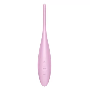 Wibratory i masażery - Satisfyer Satisfyer Twirling Joy with Bluetooth and App Pink - grafika 1