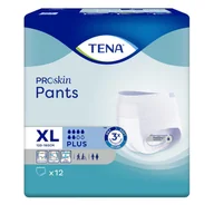 Bielizna lecznicza - Majtki chłonne TENA Pants ProSkin Plus XL 12szt. Refundacja NFZ - miniaturka - grafika 1