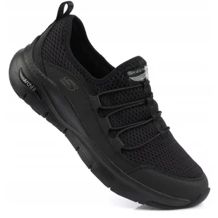 Damskie buty sportowe sneakersy slip-on SKECHERS ARCH-FIT LUCKY THOUGHTS - Buty trekkingowe damskie - miniaturka - grafika 1