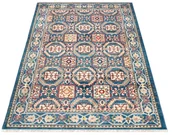 Dywany - Niebieski retro dywan w perski wzór W1-C38 - miniaturka - grafika 1