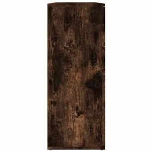 Szafka, przydymiony dąb, 91x29,5x75 cm, materiał drewnopochodny Lumarko! - Szafki do salonu - miniaturka - grafika 8