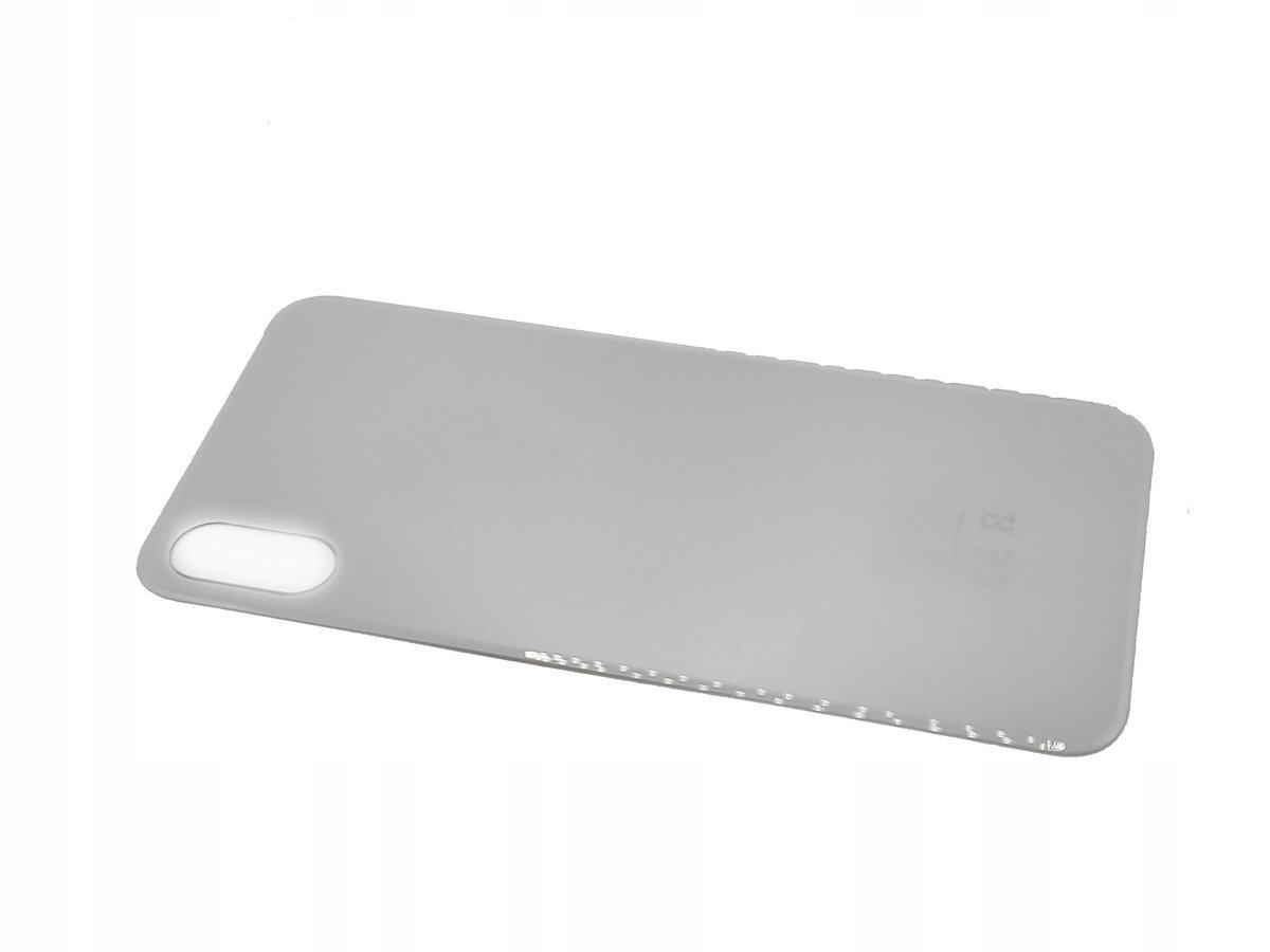 OBUDOWA PANEL TYŁ DO APPLE IPHONE XS MAX A1921 A2101 BIG HOLE SREBRNY