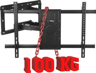 100kg Uchwyt do Telewizora 50-120 cali VX-502 Ultra Mocny Wieszak TV Uniwersalny - Uchwyty do telewizora - miniaturka - grafika 1