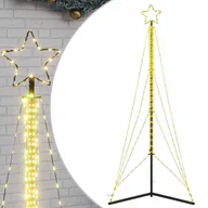 Ozdoby bożonarodzeniowe - vidaXL Lampki choinkowe, 483 ciepłych białych LED, 240 cm - miniaturka - grafika 1