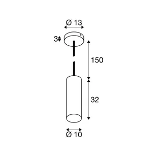 SLV Lampa wisząca Enola, możliwość ściemniania, mosiężny / złoty, salon / jadalnia, aluminium, nowoczesny - Lampy sufitowe - miniaturka - grafika 1