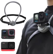 Akcesoria do kamer sportowych - UCHWYT NA SZYJĘ Z MOCOWANIEM GOPRO DO KAMER M.IN. GOPRO HERO, DJI ACTION 5 PRO, OSMO 360 - miniaturka - grafika 1