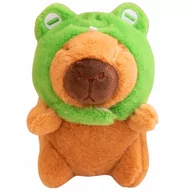 Maskotki i pluszaki - Maskotka Pluszowa Pluszak Kapibara Capybara Żaba Żabka Przytulanka 12 cm - miniaturka - grafika 1