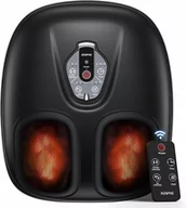 Masażery - Masażer do stóp Renpho Shiatsu z podgrzewaniem i z pilotem czarny R-D003R-B - miniaturka - grafika 1