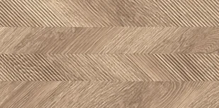Glazura Wt1022 Shiny Nature chevron bronze structure micro rectified 29,8x59,8 Cersanit - Płytki ceramiczne - miniaturka - grafika 1