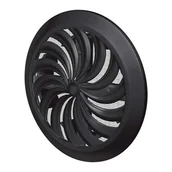 Kratki wentylacyjne - Osłona wentylacyjna 100-150 mm czarny - miniaturka - grafika 1