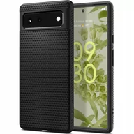 Etui i futerały do telefonów - Spigen Etui Liquid Air Google Pixel 6 czarne ACS03436 - miniaturka - grafika 1