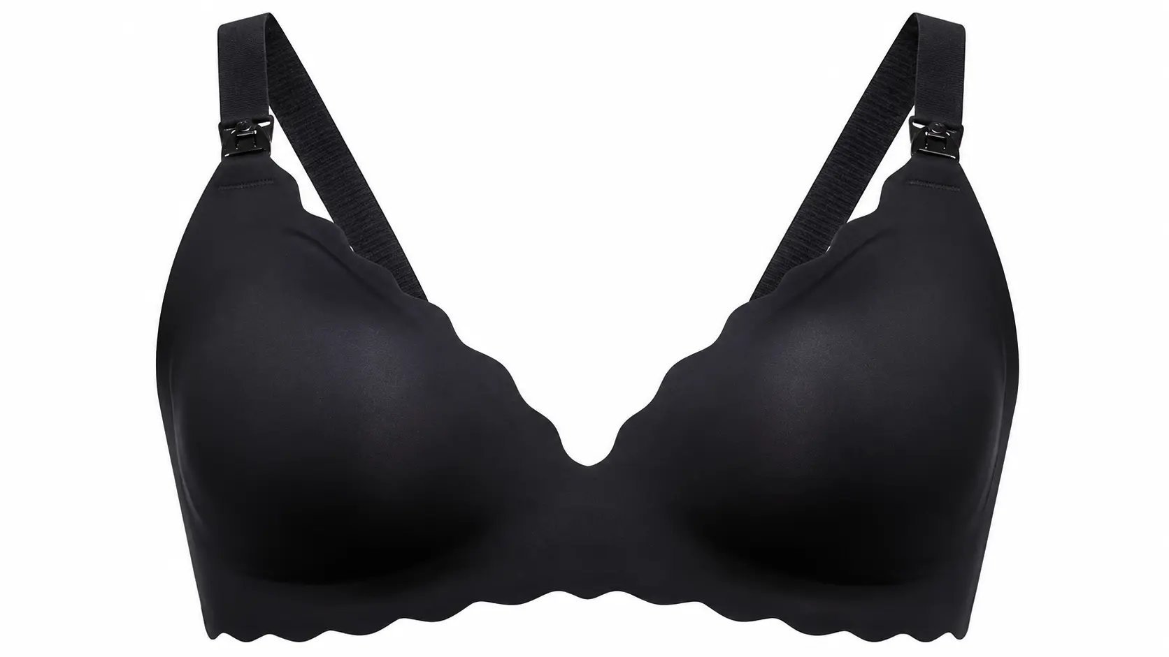 Momcozy YN46 Biustonosz sportowy Floral Nursing Bra Black 2XL [kod produktu: FB086-BL02XL-A]