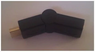 Logilink Adapter kątowy HDMI typ A męski do żeński AH0011 - Adaptery i przejściówki - miniaturka - grafika 1