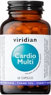 Serce i układ krążenia - Viridian Cardio Multi Suplement diety 60 kaps. - miniaturka - grafika 1