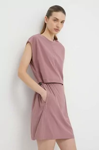 Columbia sukienka Boundless Beauty kolor różowy mini prosta 2073001 - Sukienki - miniaturka - grafika 1