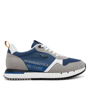 Sneakersy Aeronautica Militare 251SC283CT3544 Granatowy - Sneakersy męskie - miniaturka - grafika 1