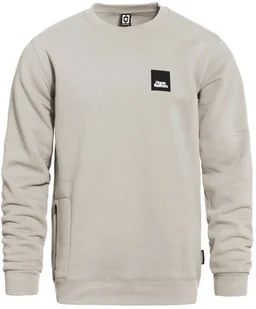 bluza męska HORSEFEATHERS DUNK SWEATSHIRT Cement - Bluzy męskie - miniaturka - grafika 1