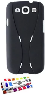 MUZZANO Ultra-Slim Hard Case SAMSUNG I9300 [The CupCase Premium] [Black] + MUZZANO® STYLET i SZYFONU - NAJLEPSZA, ELEGANCKA I TRWAŁA ochrona przed wstrząsami dla Twojego SAMSUNG I9300 - Etui i futerały do telefonów - miniaturka - grafika 1