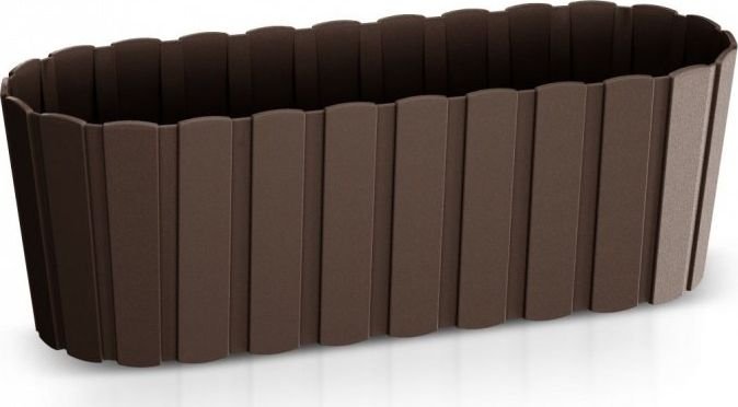 Doniczka Boardee Case, brązowa 25572550