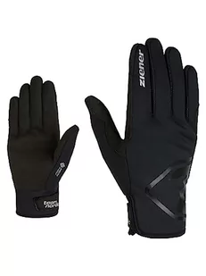 Ziener Męskie rękawiczki Urso GTX INF do nart biegowych / Nordic Crosscountry, wiatroszczelne, oddychające, ściśle przylegające, czarne, 10 - Rękawiczki - miniaturka - grafika 1