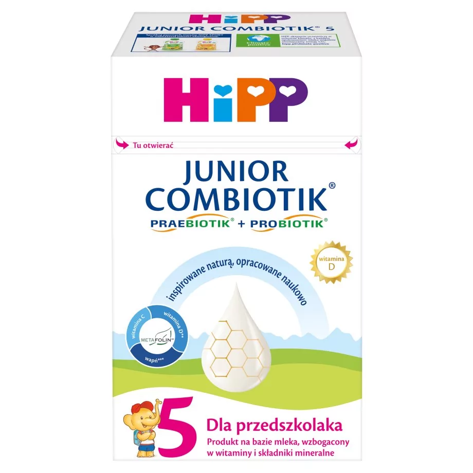 HIPP - Mleko modyfikowane 5 junior combiotik