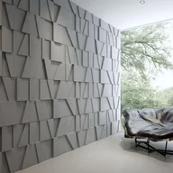 Elewacje - 120x60 cm VT - PB09 (S96 szary ciemny) MOZAIKA - panel dekor 3D beton architektoniczny - miniaturka - grafika 1