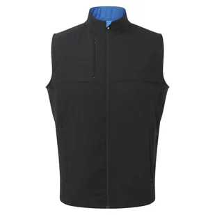Męska kamizelka golfowa Footjoy Hybrid Vest black - Golf - miniaturka - grafika 1