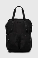 Plecaki - Pepe Jeans plecak Diana damski kolor czarny duży gładki - miniaturka - grafika 1