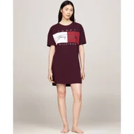 Piżamy damskie - Tommy Hilfiger Koszula nocna | Loose fit - miniaturka - grafika 1