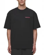 Koszulki męskie - Pegador Czarny Bawełniany T Shirt z Okrągłym Dekoltem Miejski XXL Kwb - miniaturka - grafika 1