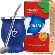 Yerba Mate - Zestaw Do Yerba Mate Od Un Mate Taragui, Matero + Bombilla + Yerba - miniaturka - grafika 1