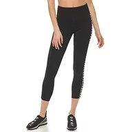 Legginsy - DKNY Damskie legginsy Dp2p1939-blk-small czarne, S, Czarny, S - miniaturka - grafika 1