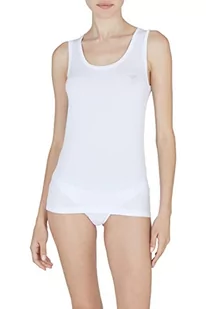 Emporio Armani Damski biustonosz z wiskozy, biały, XL - Biustonosze - miniaturka - grafika 1