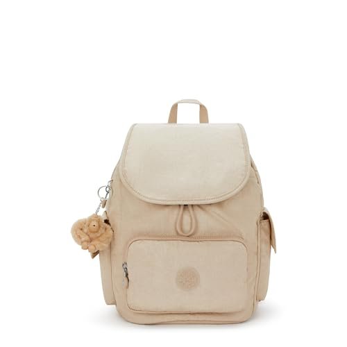 Kipling CITY PACK S Mały Plecak, Inviting Grey Szary