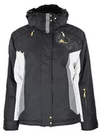 Kurtki narciarskie - Peak Mountain Kurtka narciarska "Anityx" w kolorze czarno-białym - miniaturka - grafika 1